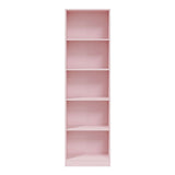 Miracle Tall Bookcase in Blushed Pink