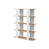 Sutton Nordic Oak & Artic White Bookcase -012260W