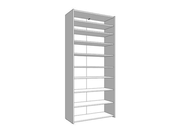 Lisbon Oak Effect Mirrored Door 50 Pair Large Shoe Cabinet Cupboard - 11011489