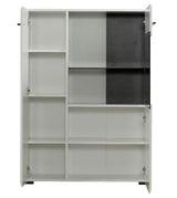 Moderna Large Tall White Gloss TV Cabinet for upto 65inch TV -11008859