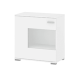 Vero White Compact Sideboard with Glass Door 74034